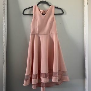 Cream Pink Girls dress